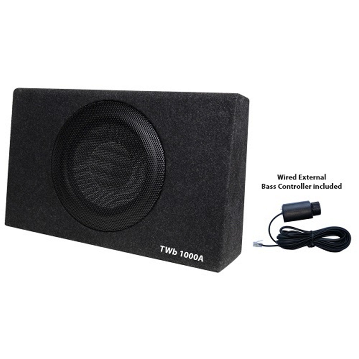 Blaupunkt TWB 1000A 10" Class D Active Bassbox (120W RMS 480W Peak)