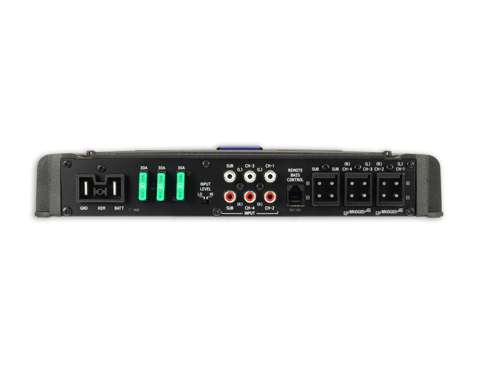 Alpine X-A90V X-Series Class D High Power 5 Channel Digital Amplifier (RMS: 75W*4 + 300W*1 (4Ω) 100W*4 + 500W*1 (2Ω) 1800W Peak)