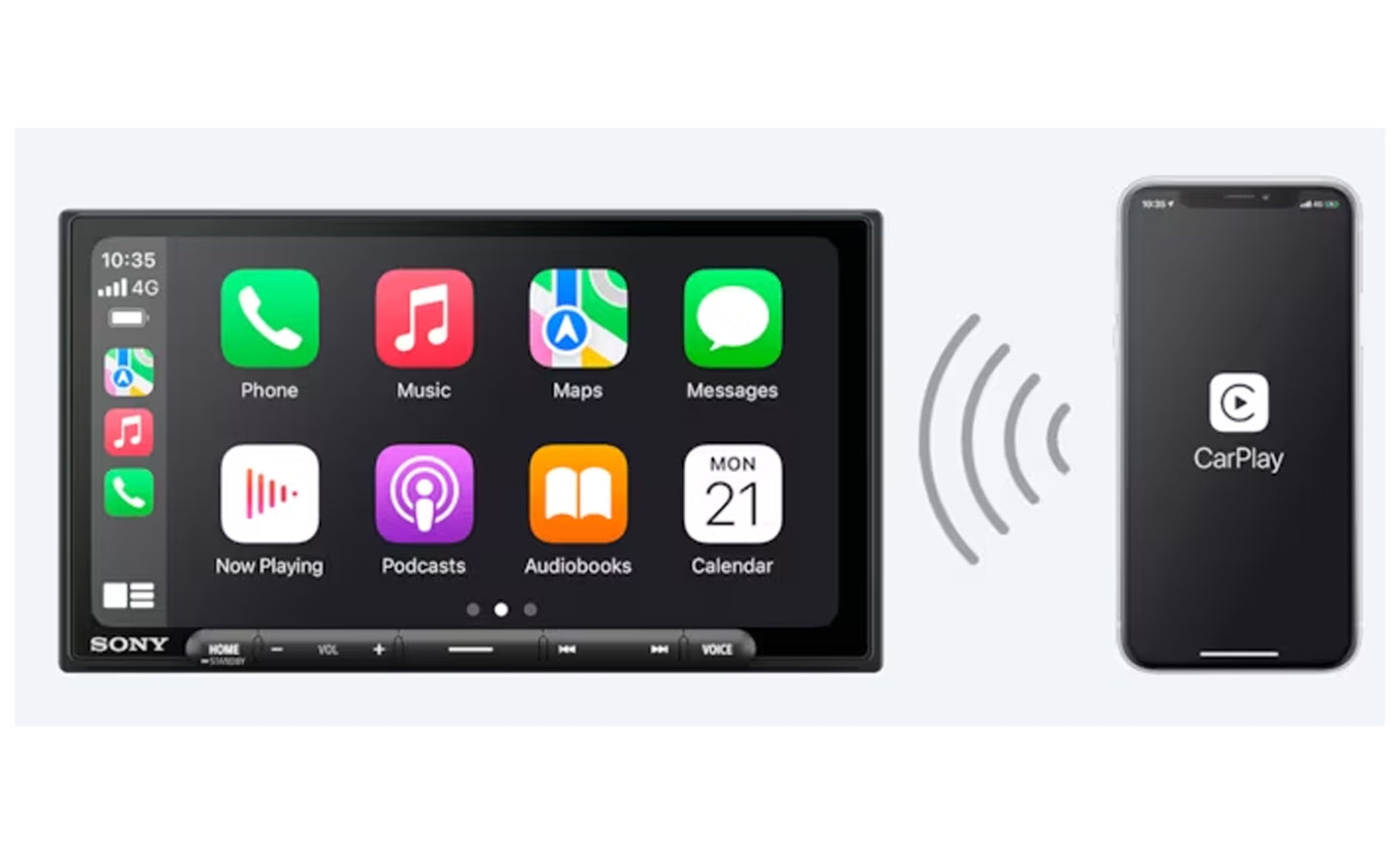 Sony XAV-AX6000 7" Digital Multimedia Receiver w/ HDMI,Wireless Android Auto & Wireless Car Play