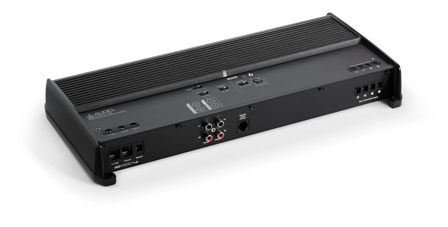 JL Audio XD1000/1v2 Class D Mono Amplifier (RMS: 1000W (2Ω) 600W (4Ω))
