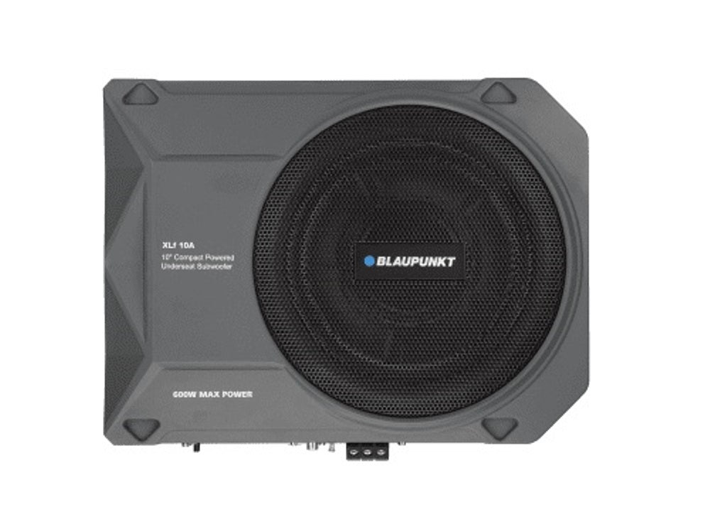 Blaupunkt XLF 10A 10” Compact Active Under Seat Subwoofer (150W RMS 600W Peak)