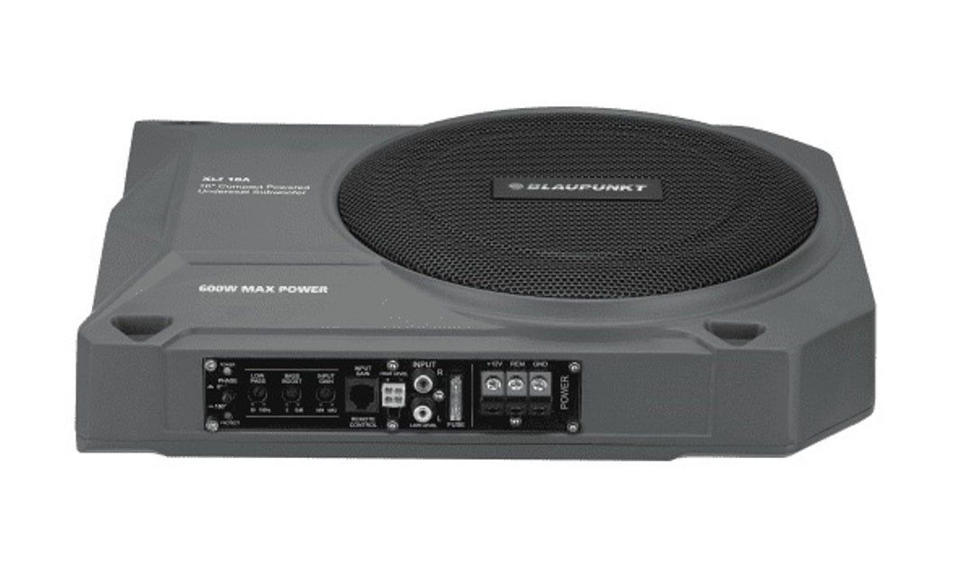 Blaupunkt XLF 10A 10” Compact Active Under Seat Subwoofer (150W RMS 600W Peak)