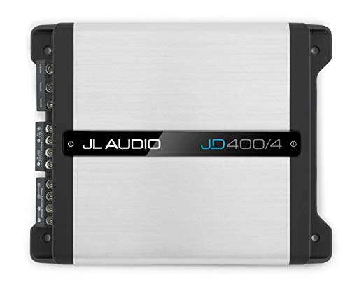 JL Audio JD400/4 4 Channel Full Range Class D Amplifier (100W*4 (2Ω) 75W*4 (4Ω))