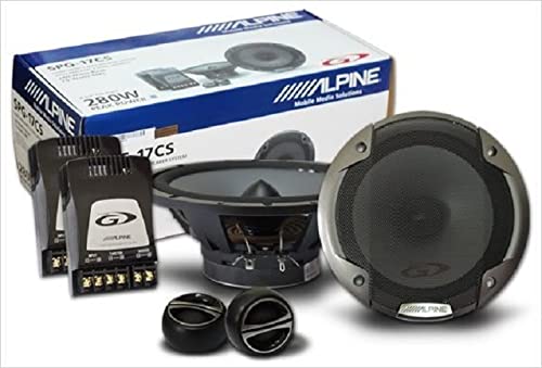 Alpine SPG-17CS 6.5" Component Speakers (70W RMS 280W Peak)