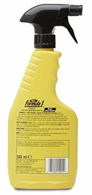 Formula 1 Dry Clean Carpet and Upholstery Cleaner (680 ml)