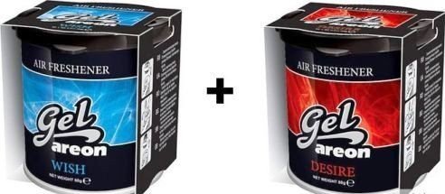 Combo Of Areon Wish & Dream Gel Car/Home Air Freshener(80 gms + 80 gms)