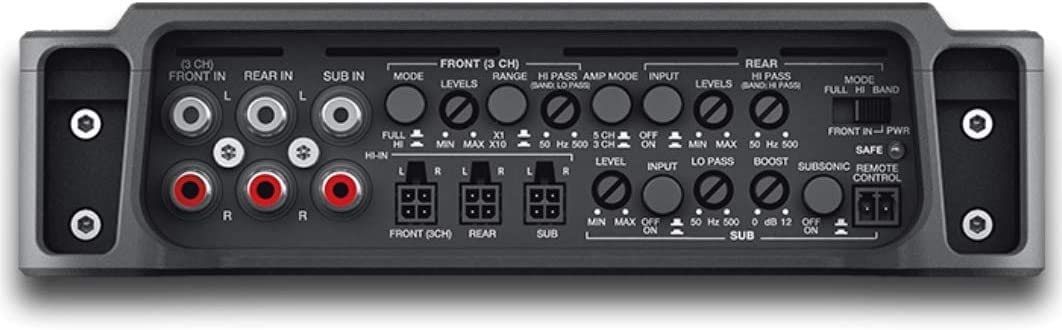 Hertz HCP5D 5 Channel Class D Amplifier (RMS: 55W*4 + 160W*1 (4Ω) 90W*4 + 280W*1 (2 Ω))