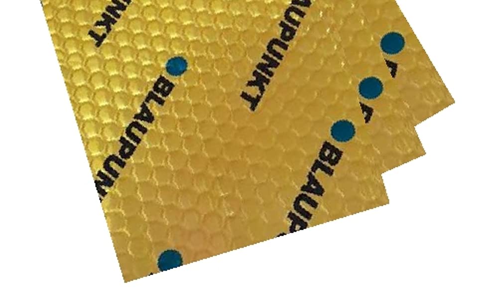 Blaupunkt Damp 3.0 2mm Car Damping Sheets (Pack of 5)