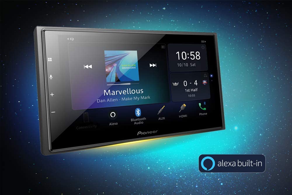 Pioneer DMH-Z6350BT 6.8" Digital Media Receiver (Wireless Android Auto & Car Play)