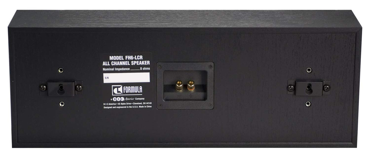 BIC America FH6-LCR Bookshelf Surround Speakers