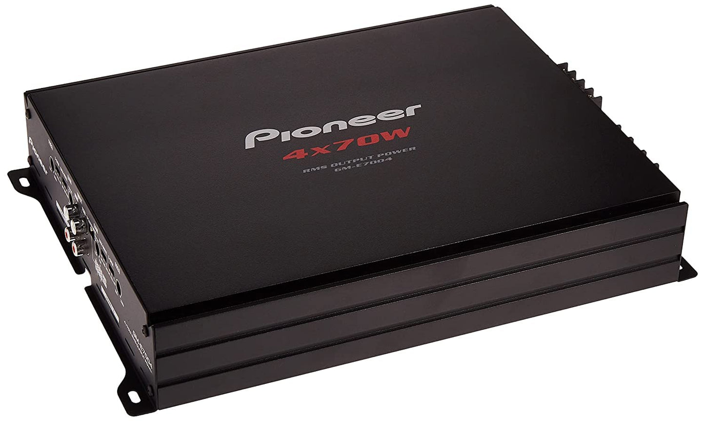 Pioneer GM-E7004 Class A/B 4/3/2 Channel Amplifier (RMS: 70W*4 (4Ω) 95W*4 (2Ω)
