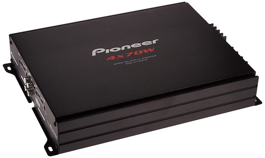 Pioneer GM-E7004 Class A/B 4/3/2 Channel Amplifier (RMS: 70W*4 (4Ω) 95W*4 (2Ω)