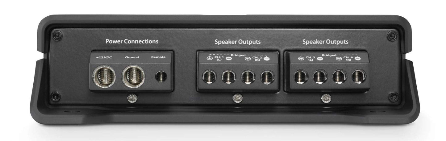 JL Audio JD400/4 4 Channel Full Range Class D Amplifier (100W*4 (2Ω) 75W*4 (4Ω))