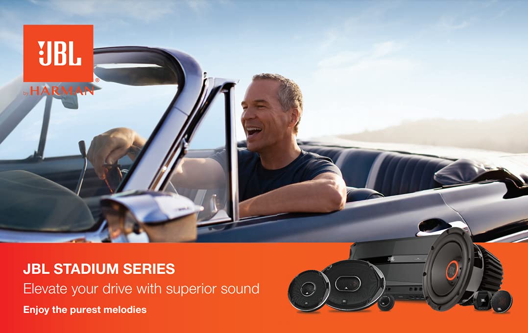 JBL Stadium GTO600C 6.5" Gap Switchable Crossover Component Speakers (100W RMS 300W Peak)