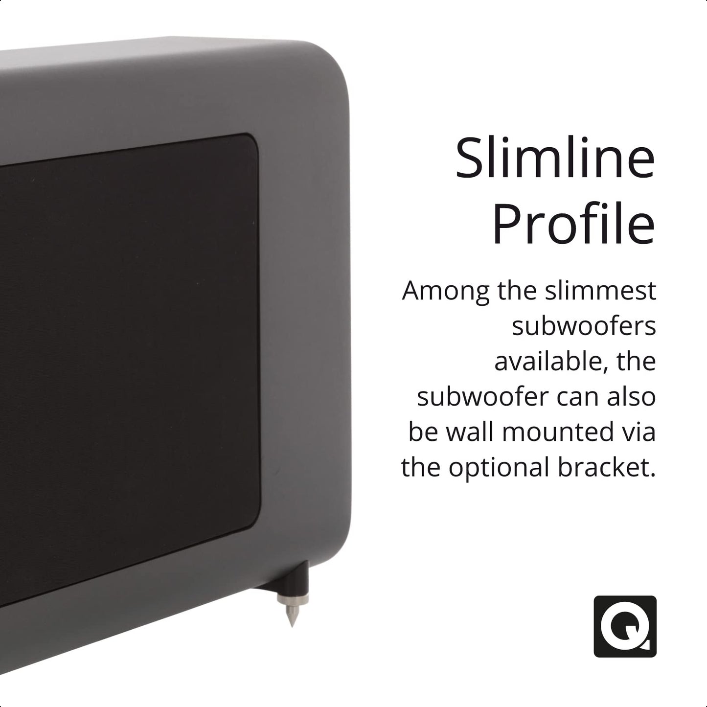 Q Acoustics 3060S Class D Active/Powered Bassbox (150W RMS)