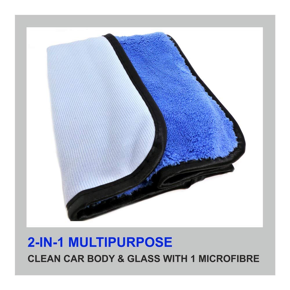 Bergmann Gladiator 2-in-1 Metal & Glass Microfibre Cloth