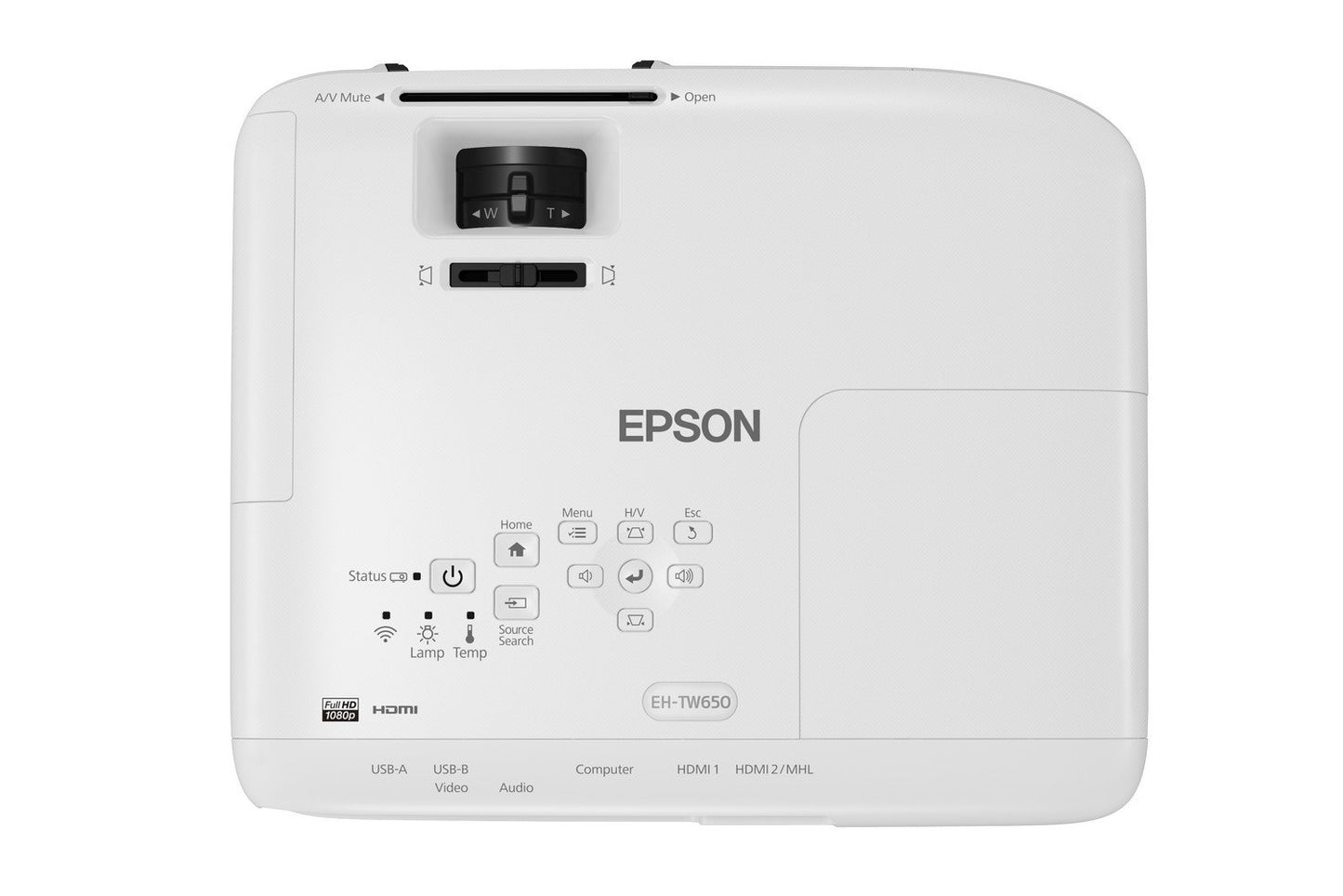 Epson EH-TW650 Home Projector (White)