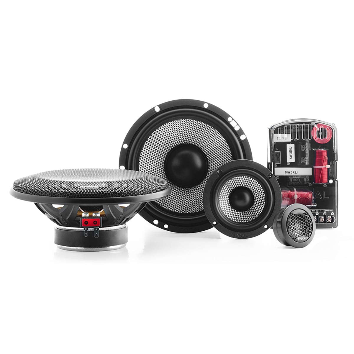 Focal Performance Access 165AS3 3-Way Component Speakers (80W RMS