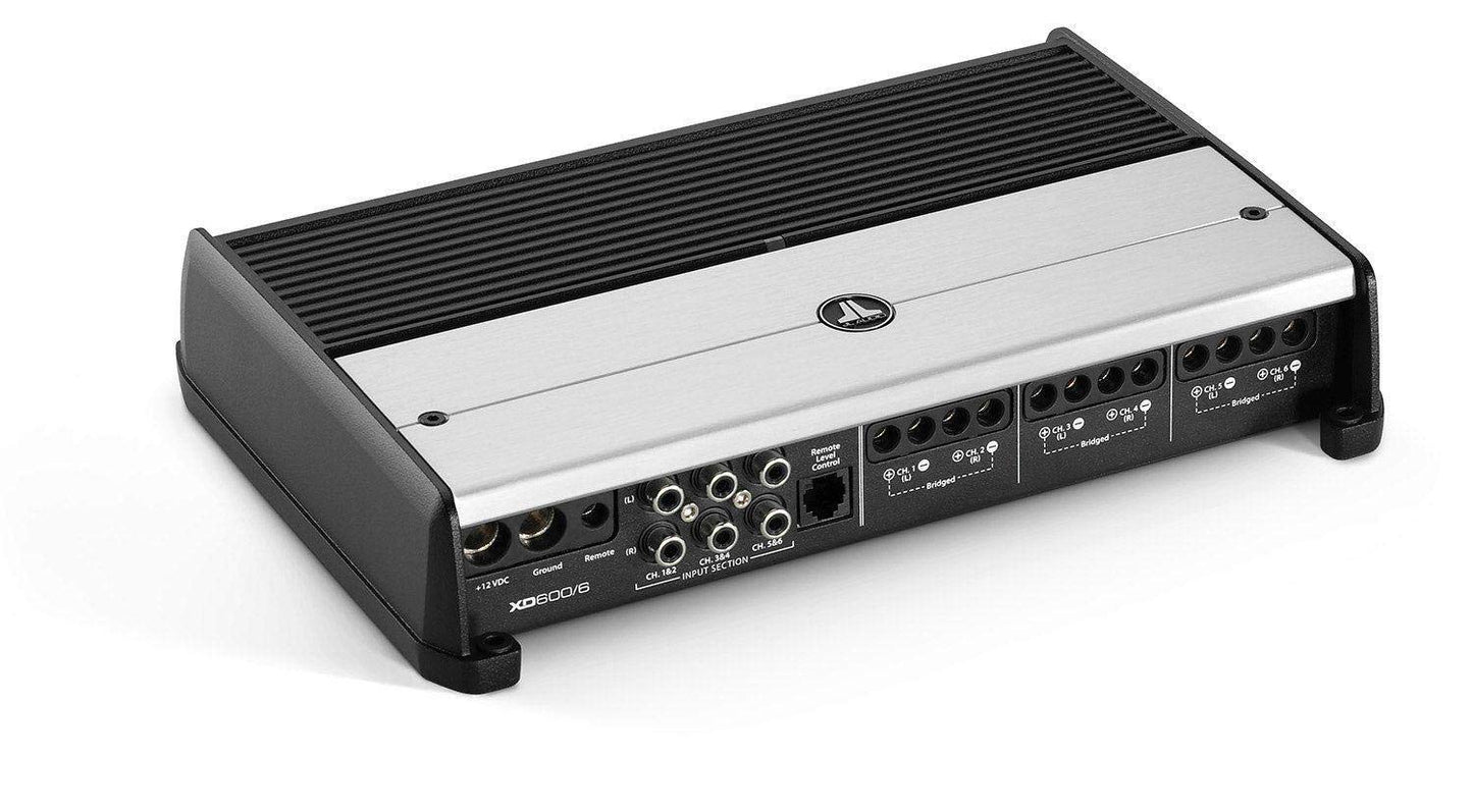 JL Audio XD600/6v2 6 Channel Full Range Class D Amplifier (100W*6 (2Ω) 75W*6 (4Ω))