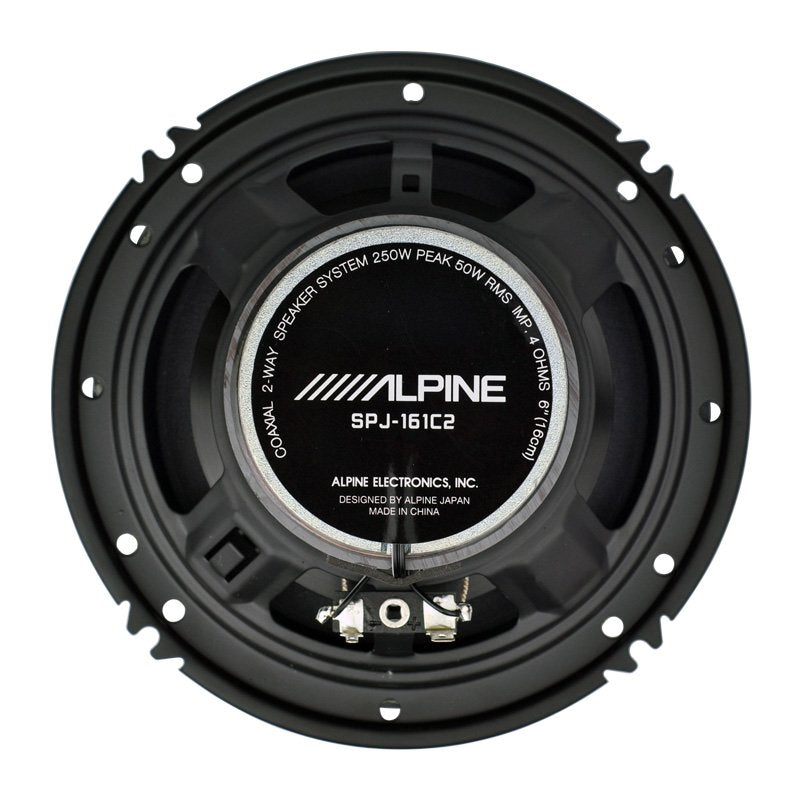 Alpine SPJ-161C2 6.5" Coaxial Speakers (50W RMS 250W Peak)
