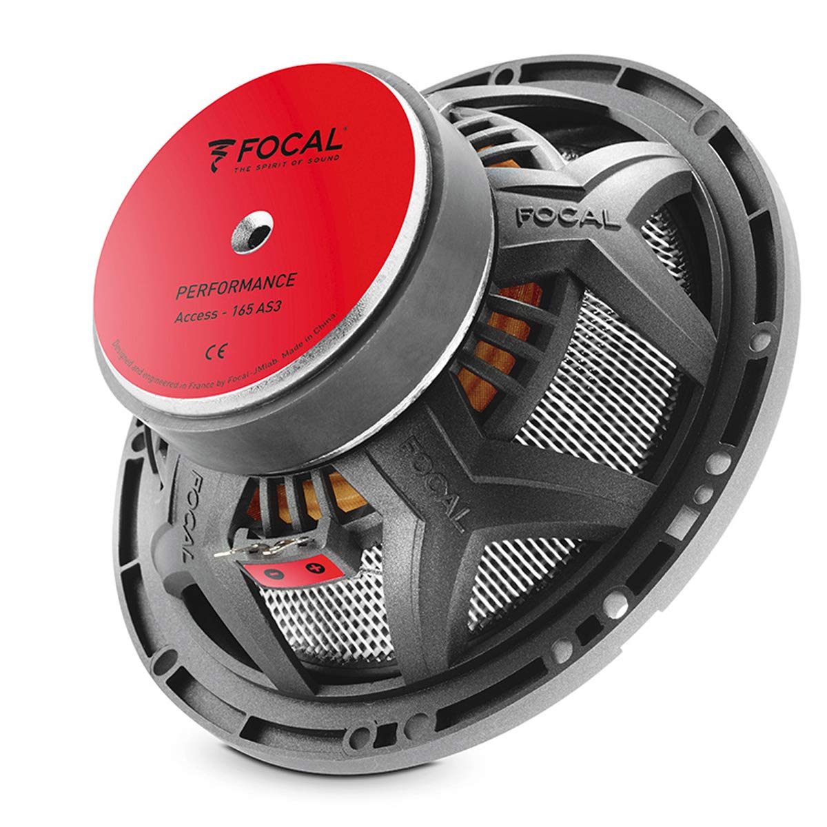 Focal Performance Access 165AS3 6.5" 3-Way Component Speakers (80W RMS 180W Peak)