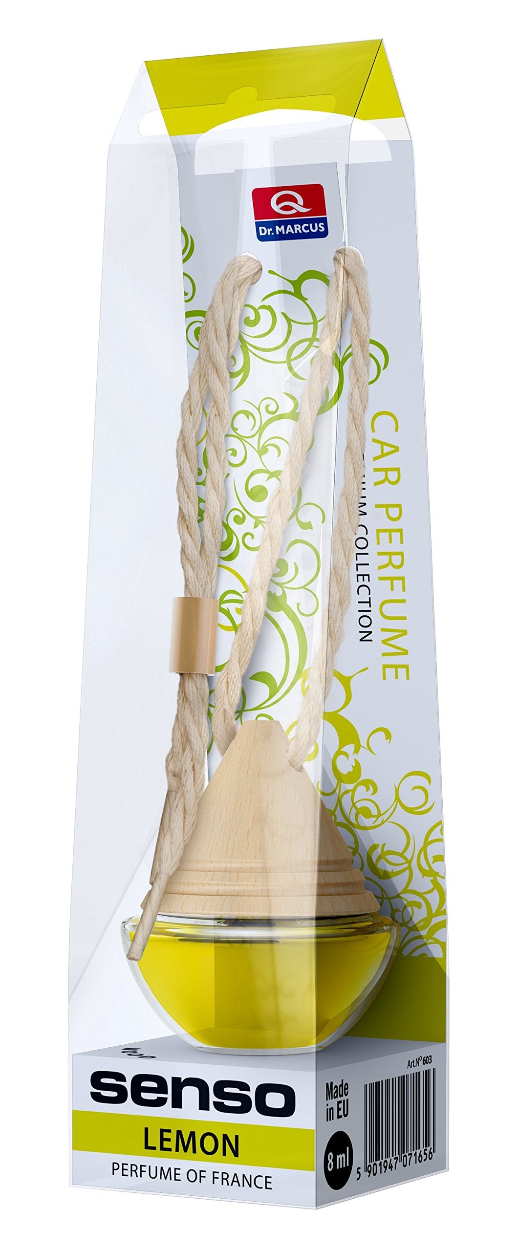 Dr. Marcus Senso Wood Hanging Car Perfume (Made in Europe)