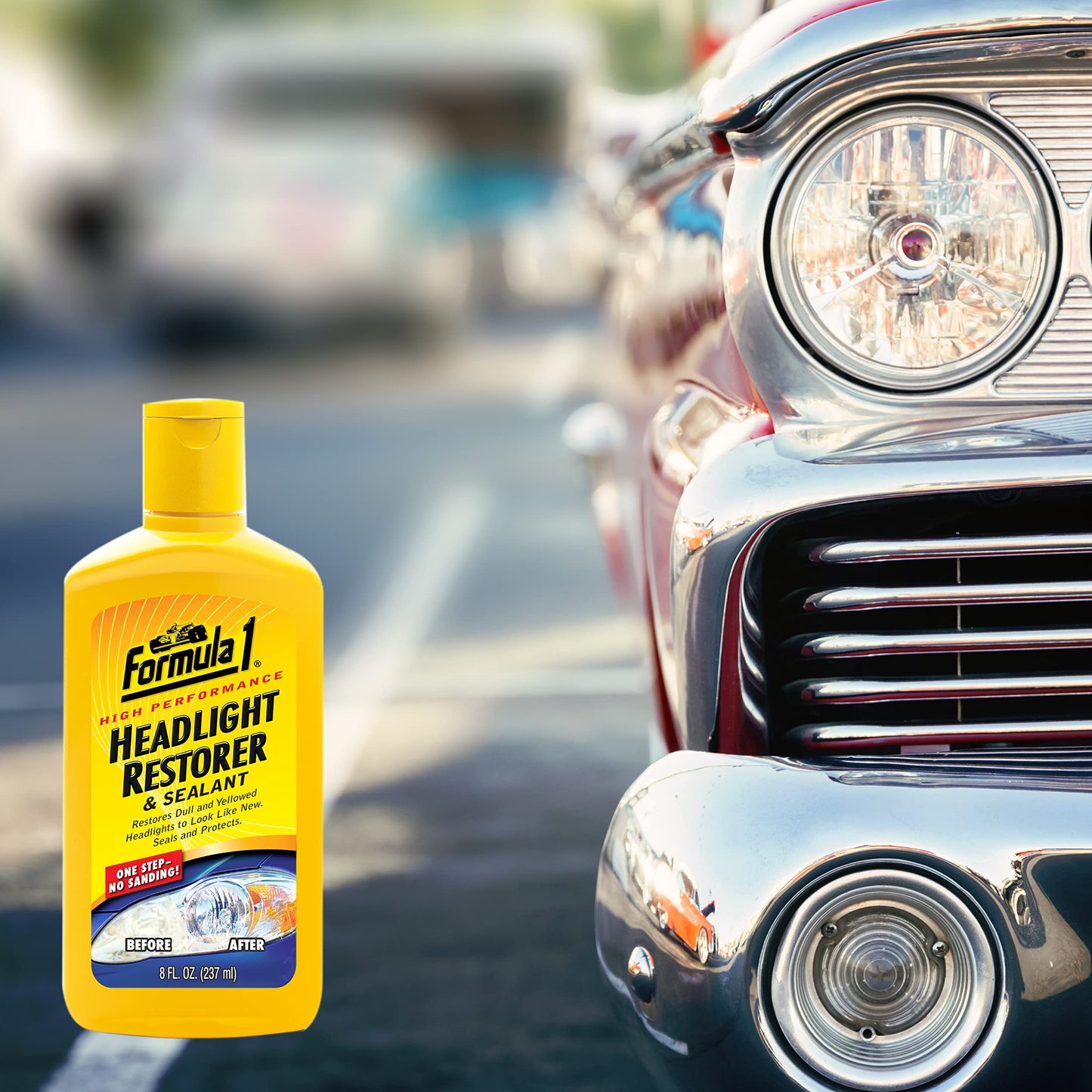 Formula 1 Headlight Restorer & Sealant (237 ml)