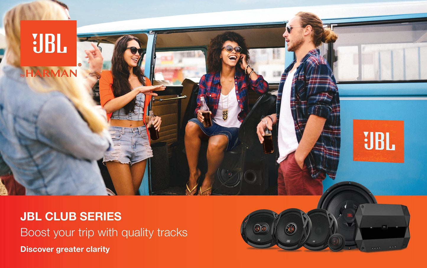 Jbl Club 6500C 6.5" Component Speakers (60W RMS, 180W Peak)