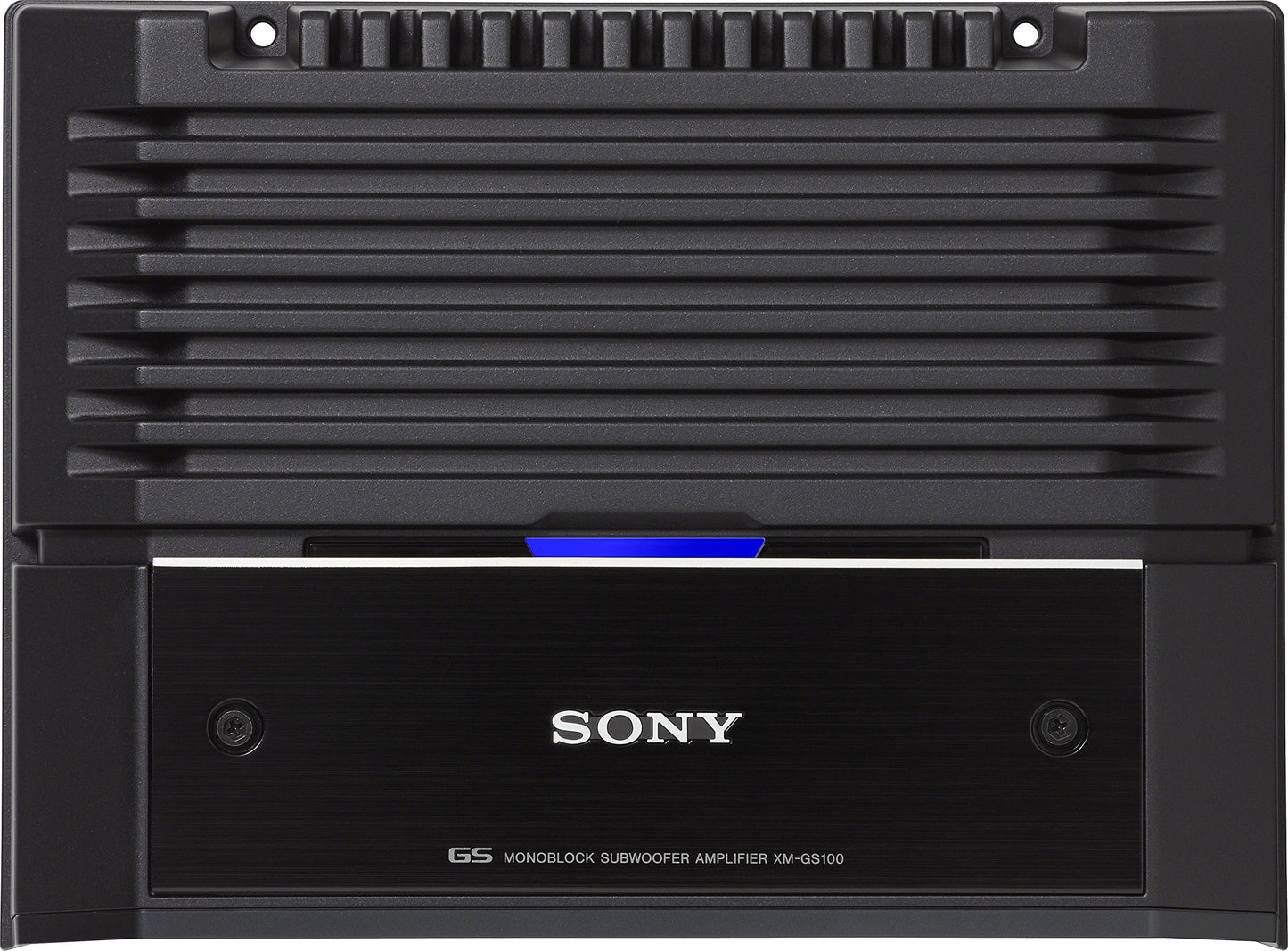 Sony XM-GS100 Class D Mono Amplifier (RMS: 330W (4Ω) 600W (2Ω))