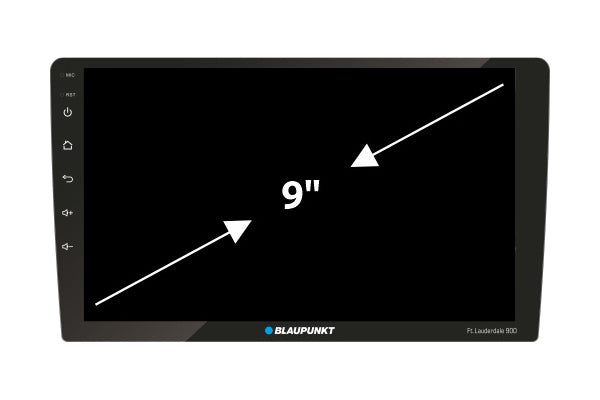 Blaupunkt Ft. Lauderdale 900 Android Multimedia Car Audio System w/ Certified Wireless CarPlay/AndroidAuto
