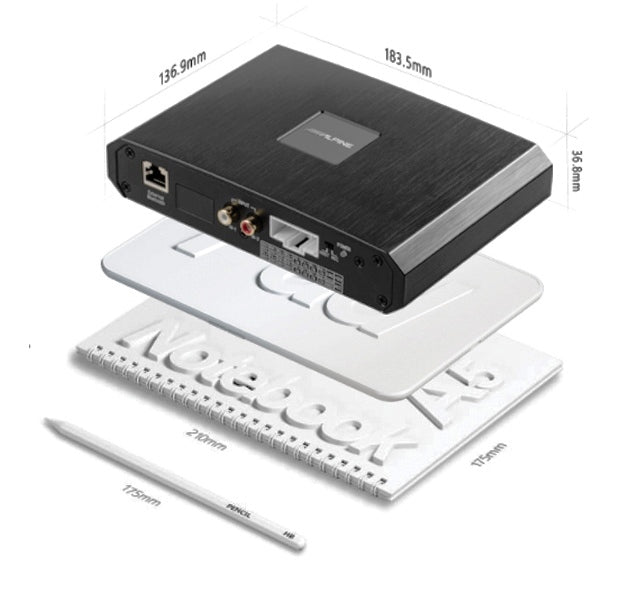 Alpine PXE-R500 6 Channel Digital Sound Processor