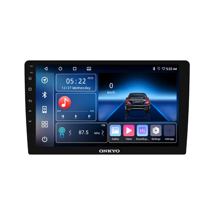 Onkyo X-QD1120 9/10.1" Android Multimedia Car Audio System 2/32GB & 4/64GB | 4 Core CPU | 360 Degree Camera Support | DSP | GPS Navigation | WLAN | Mirrorlink | Capacitive Touchscreen | Certified Wireless Android Auto & Car Play