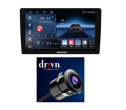 Onkyo X-QD1120 PRO 9/10.1" Android Multimedia Car Audio System 2/32GB & 4/64GB | 4 Core CPU | DSP | GPS Navigation | WLAN | Mirrorlink | Capacitive Touchscreen | Certified Wireless Android Auto & Car Play