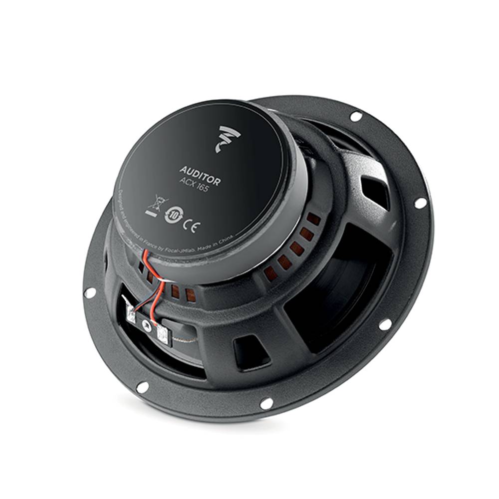 Combo of Focal Auditor ASE-165 & ACX-165 6.5" Component & Coaxial Speakers (60W RMS 120W Peak)