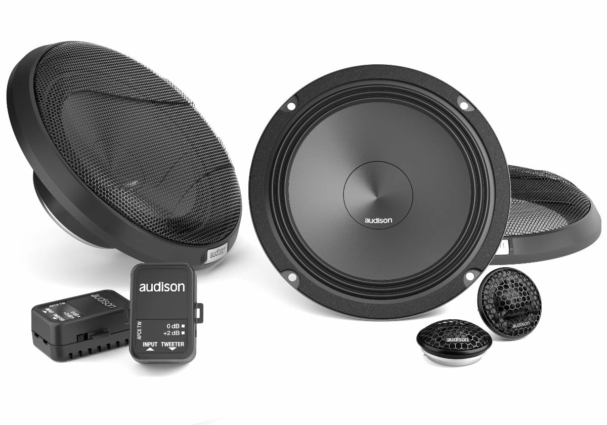 Audison Prima APK 165 6.6" Component Speakers (100W RMS 300W Peak)