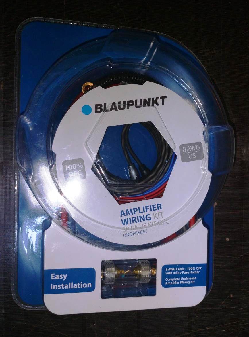 Blaupunkt BP-8A-US OFC Underseat Mono/2 Channel Amplifier Wiring Kit