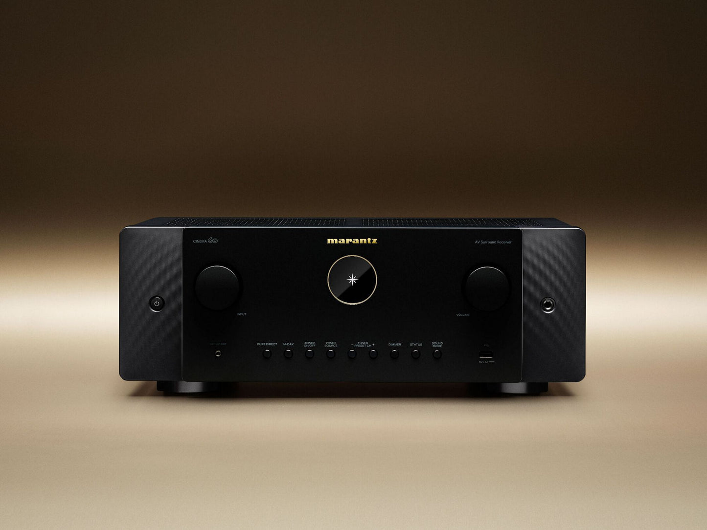 Marantz Cinema 60 Premium 7.2 Channel 8K Ultra HD AV Receiver with HEOS Built-in | Dolby Atmos & Vision | 6 HDMI Inputs | DTS:X