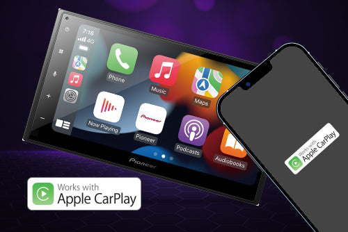 Pioneer 6.8 Wireless Android Auto™ and Apple CarPlay® Bluetooth