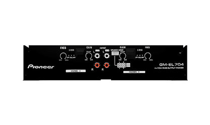 Pioneer GM-EL704 Class A/B 4/3/2 Channel Amplifier (RMS: 70W*4 (4Ω) 95W*4 (2Ω))