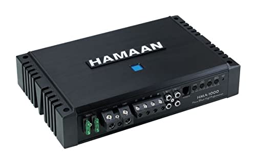 Hamaan HMA 1000 Class D Mono Amplifier (RMS: 600W (4Ω) 1200W (2Ω ...