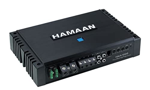 Hamaan HMA 1000 Class D Mono Amplifier (RMS: 600W (4Ω) 1200W (2Ω))