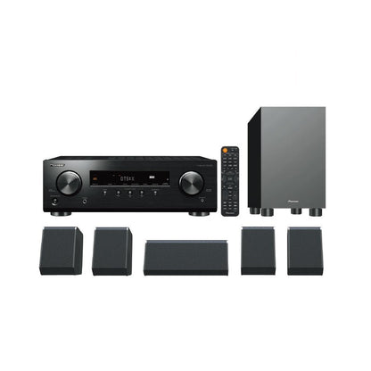 Pioneer HTP-076 Home Theatre Speaker Package (AV Receiver + 5.1 Speakers)