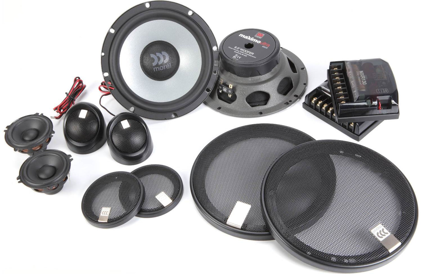 Morel Maximo Ultra 603/603A MKII 6.5" 3-Way Component Speakers (100W RMS 180W Peak)