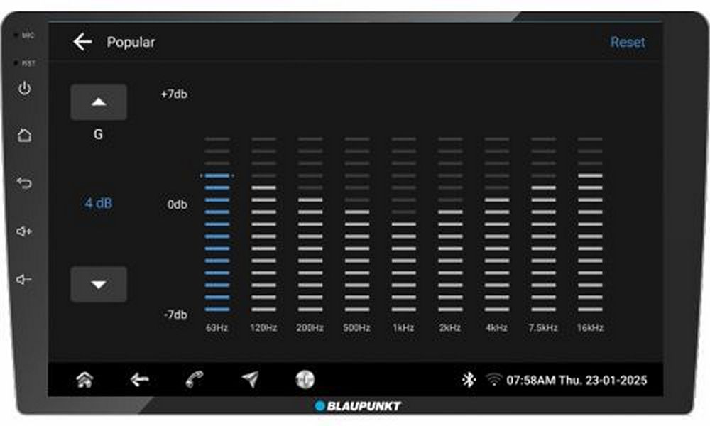 Blaupunkt Palm Bay 1000 Android Multimedia Car Audio System | Octa Core 2 Ghz Processor | PhoneLink | Bluetooth 5.0 w/ Twin Connect | Front & Rear Camera Recording Capable | Split Screen & 360 Degree Camera Support
