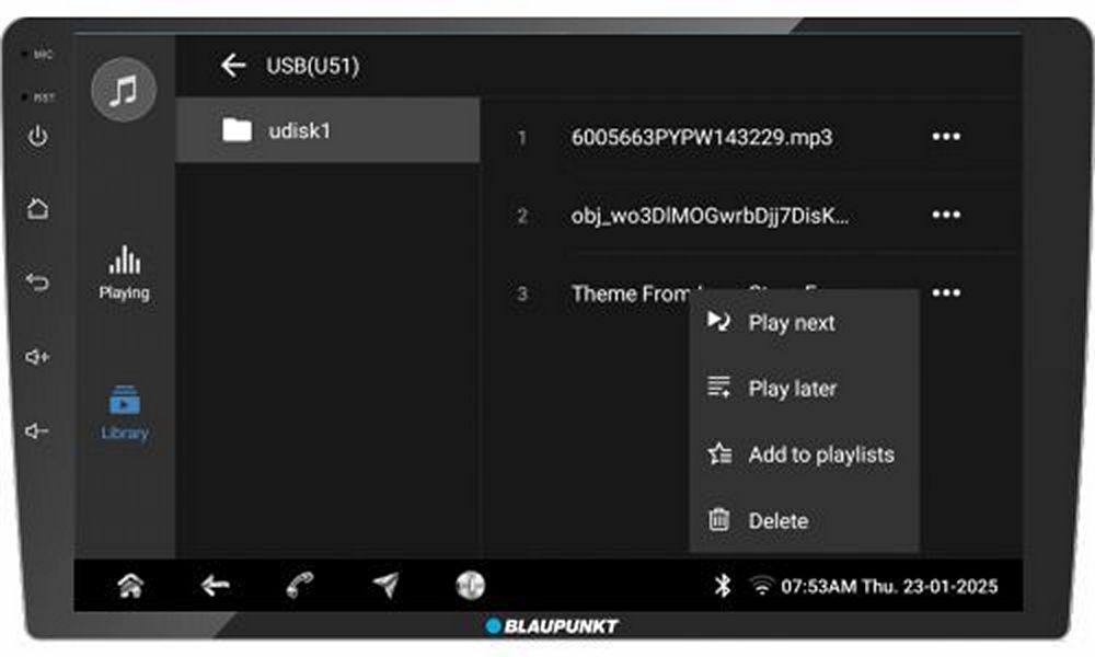 Blaupunkt Palm Bay 1000 Android Multimedia Car Audio System | Octa Core 2 Ghz Processor | PhoneLink | Bluetooth 5.0 w/ Twin Connect | Front & Rear Camera Recording Capable | Split Screen & 360 Degree Camera Support