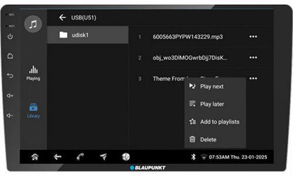 Blaupunkt Palm Bay 1000 Android Multimedia Car Audio System | Octa Core 2 Ghz Processor | PhoneLink | Bluetooth 5.0 w/ Twin Connect | Front & Rear Camera Recording Capable | Split Screen & 360 Degree Camera Support