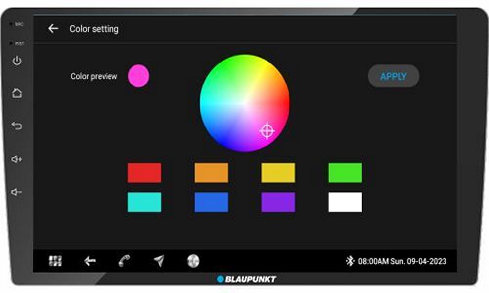 Blaupunkt Palm Bay 1000 Android Multimedia Car Audio System | Octa Core 2 Ghz Processor | PhoneLink | Bluetooth 5.0 w/ Twin Connect | Front & Rear Camera Recording Capable | Split Screen & 360 Degree Camera Support