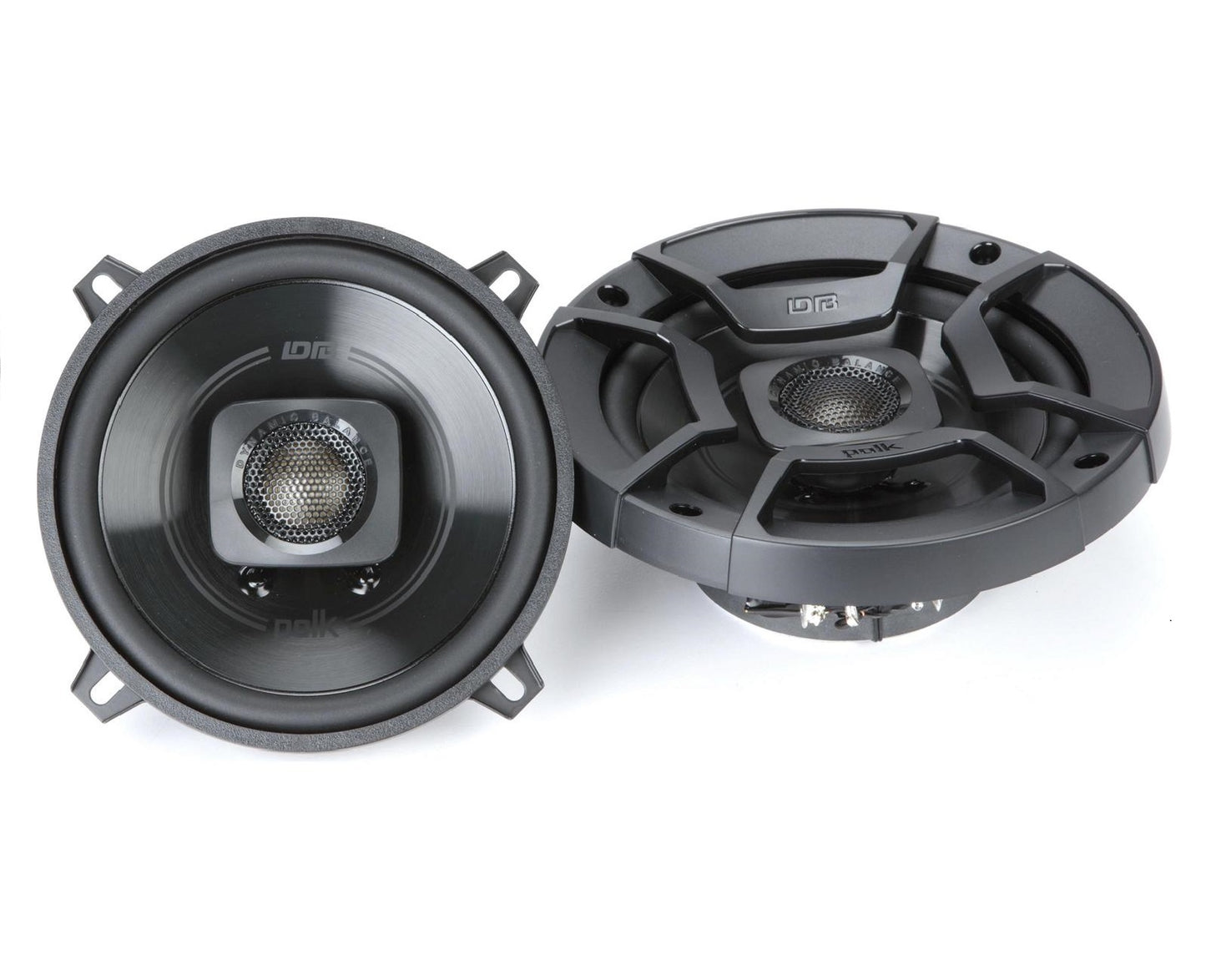 Polk Audio DB522 DB+ 5.25" Coaxial Speakers Marine Certified (100W RMS 300W Peak)