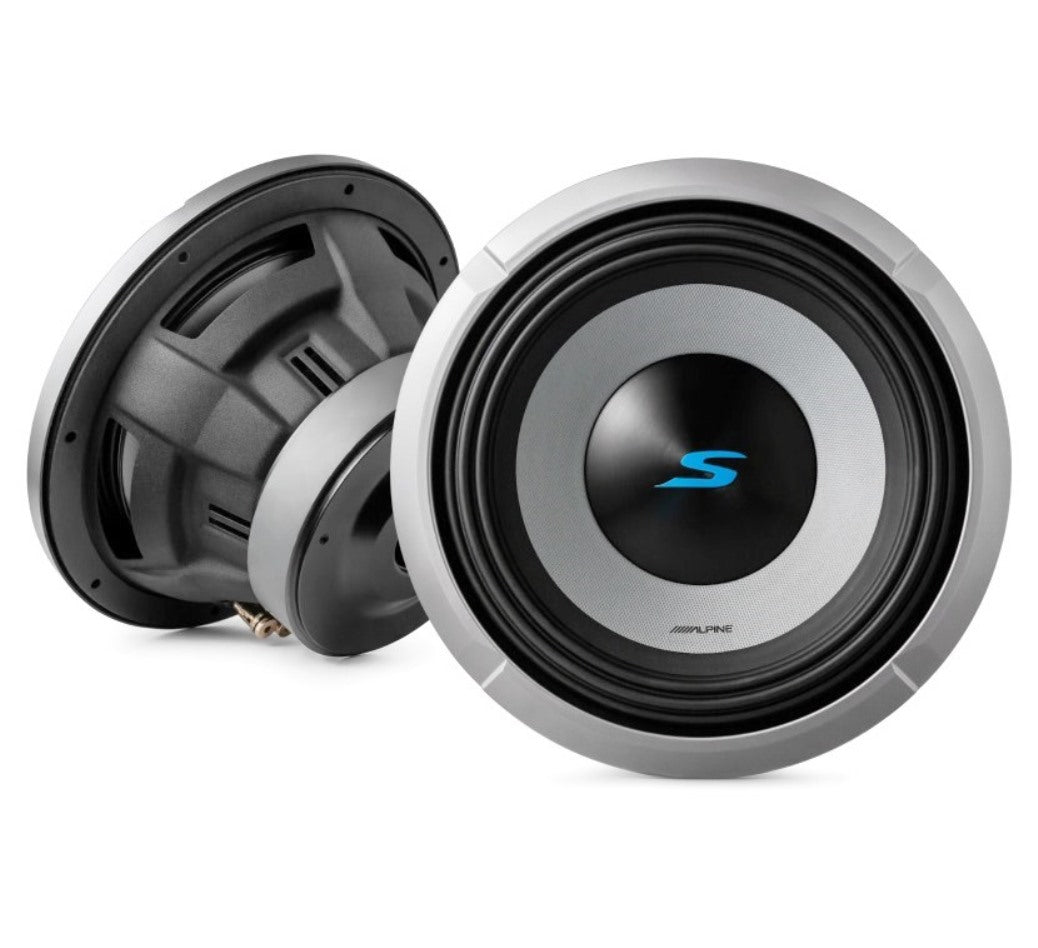 Alpine S2-W10D4 S-Series 10" DVC Subwoofer (600W RMS 1800W Peak)