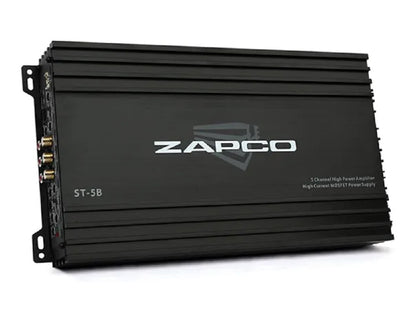 Zapco ST-5B 5 Channel Class A/B Amplifier (RMS: 70W*4 240W*1 (4Ω); 100W*4 400W*1 (2Ω))